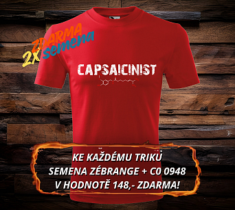 CAPSAICINIST - chilli tričko