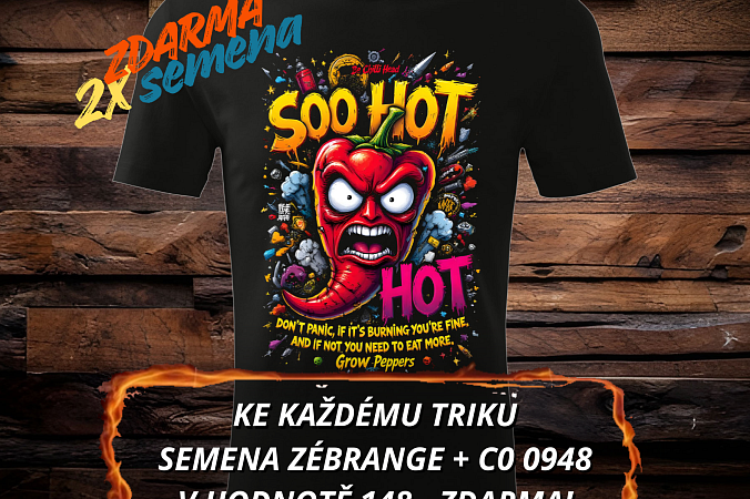 SOO HOT - chilli triko | chilli tričko
