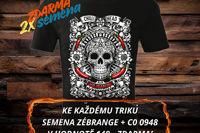 LOS MUERTOS - chilli tričko | triko chilli