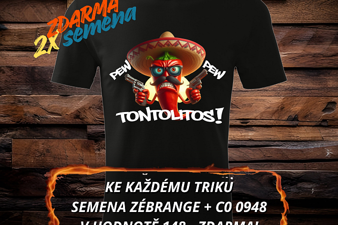 PEW PEW TONTOLITOS - chilli tričko | chilli triko