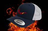 Kšiltovka chilli head - RETRO TRUCKER navy blue | Kšiltovka chilli