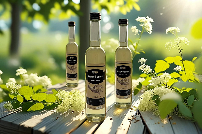 Bezový sirup - 350ml