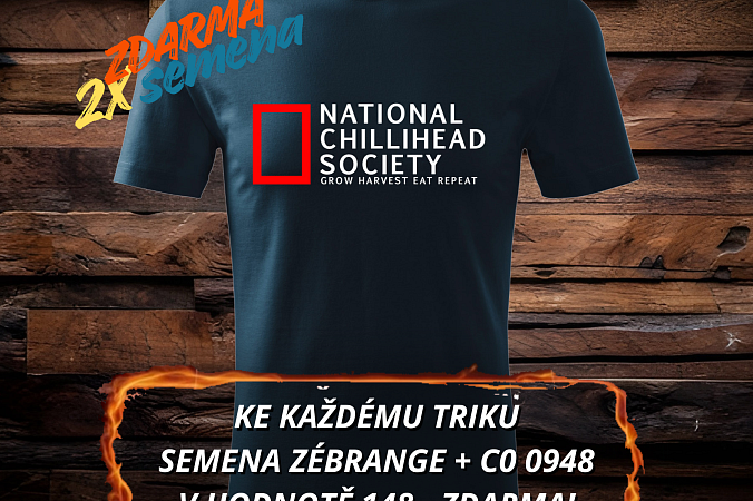NATIONAL - chilli tričko | chilli triko