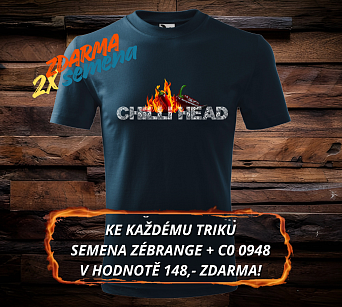 CHILLI FIRE - chilli tričko