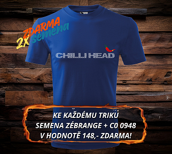CHILLI HEAD - chilli tričko