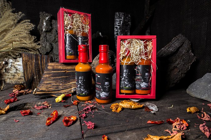 GOROL SILVER HOT - chilli balíček | Chilli dárkový set