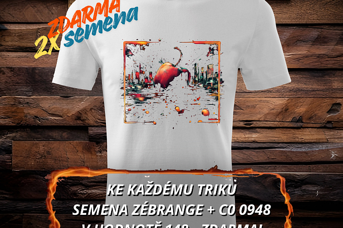 ROCOTO - chilli triko | tričko s chilli papričkou